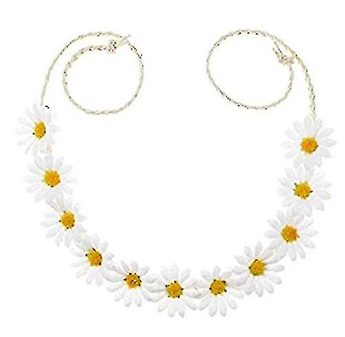 3pcs Daisy Flower Headband Stylish Sunflower Crown Bridal Wedding Hair Wreath Festival Bohemia Headp