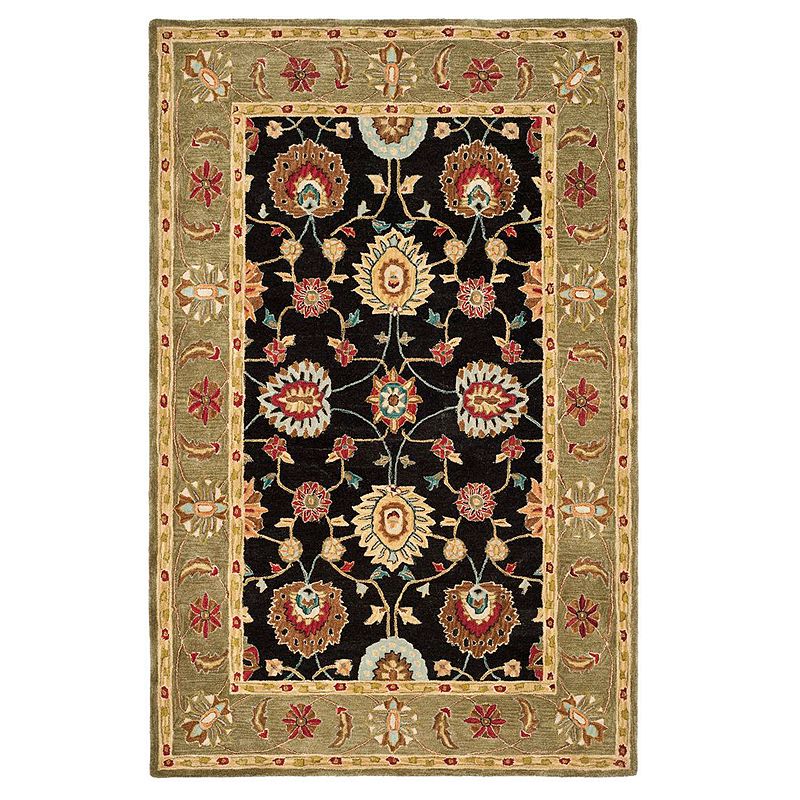 Safavieh Anatolia Melissa Framed Floral Wool Rug