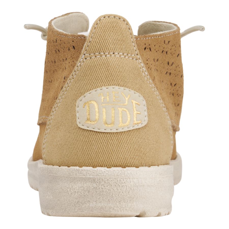 Wendy Mid Suede Boho - Cognac