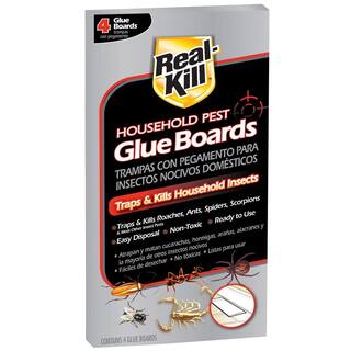 Real-Kill Household Pest Glue Boards (4-Count) HG-95788