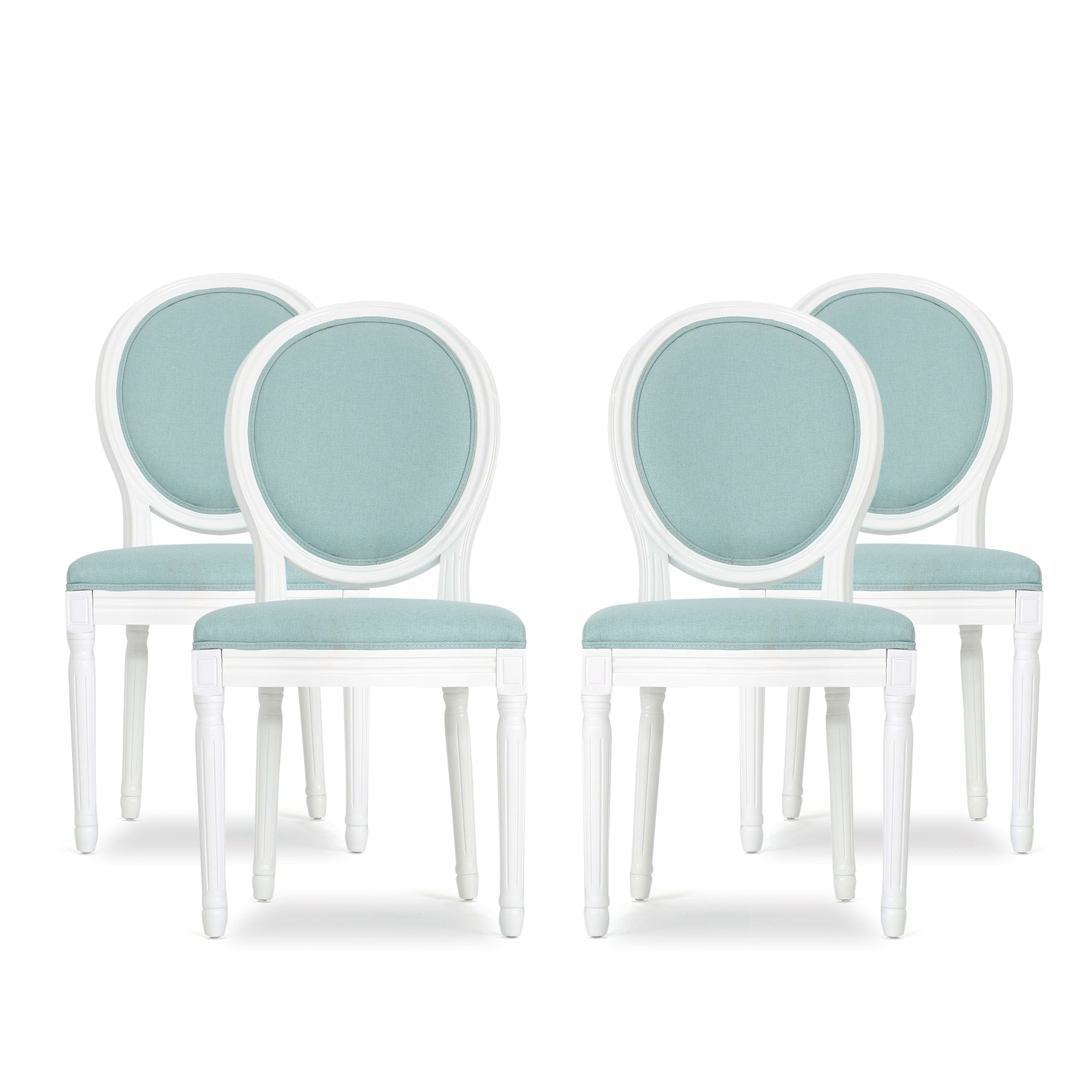 Lariya French Country Dining Chairs (Set of 4)