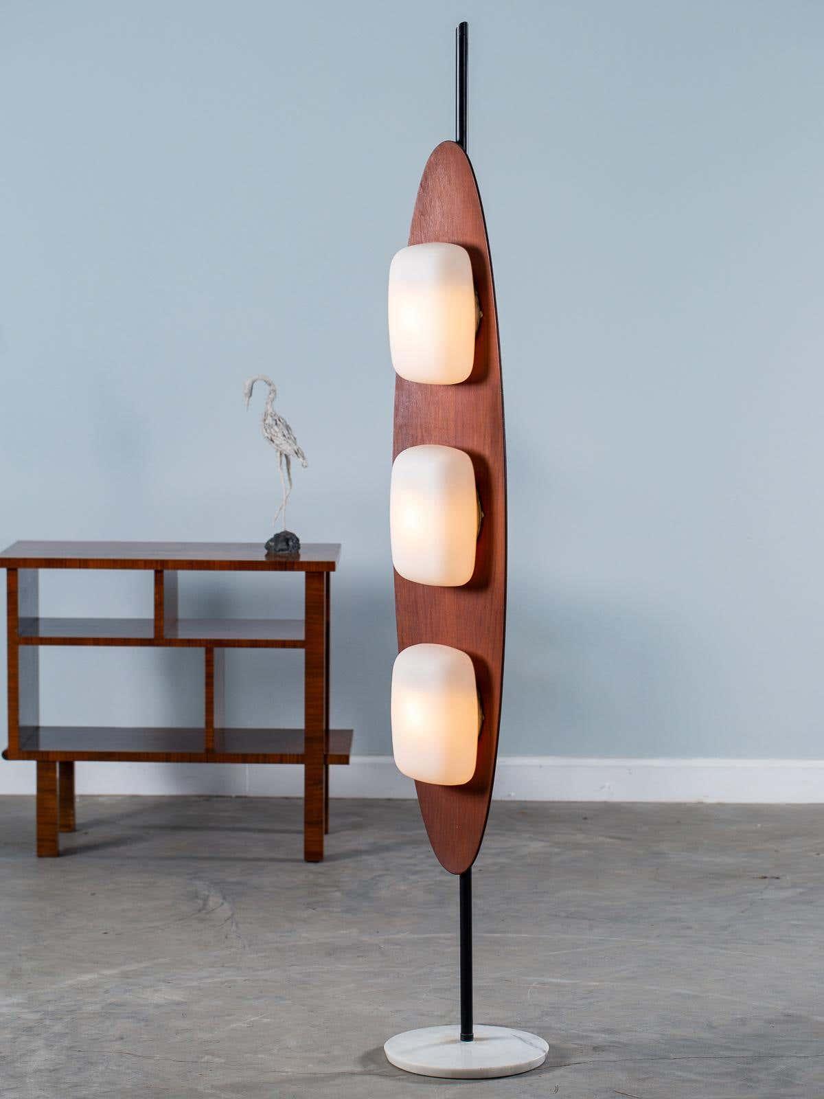 Surfboard Floor Lamp