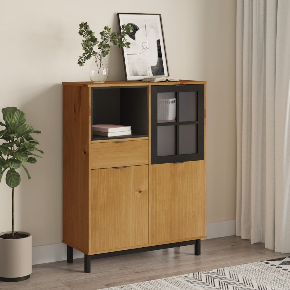 vidaXL Highboard FLAM 36.2\