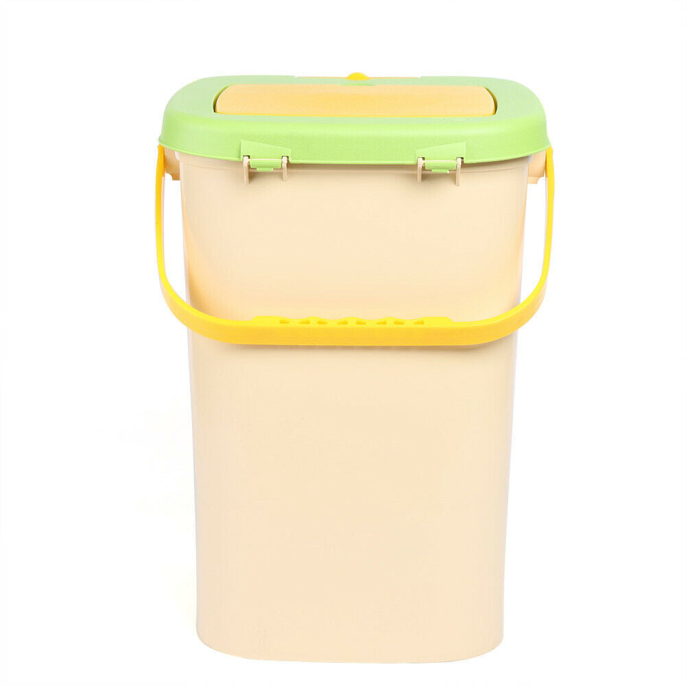 21L Recycle Com-Poster Compost Bin Kitchen Food Waste Bucket 28.5 * 28.5 * 42cm