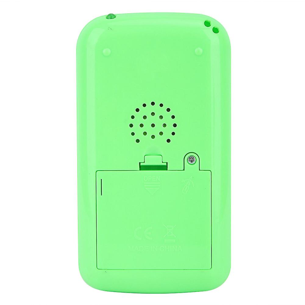 Kids English Learning Phone  Kids Music Play Mobile Phone Early Child Development Toy (green)