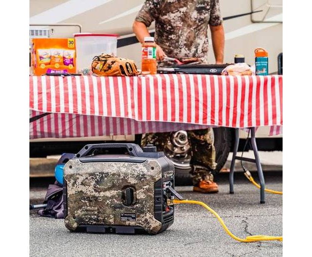 Pulsar 2300w Camo Inverter Gas Powered Generator With Trutimber Camo