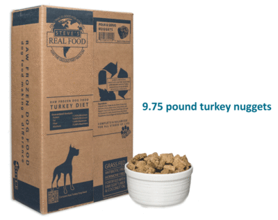 Steve Real Food Turkey Frozen Raw Patties For Dog and Cat