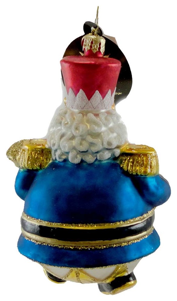 Christopher Radko REGAL ROLLER Blown Glass Ornament Christmas Nutcracker   Contemporary   Christmas Ornaments   by Story Book Kids Inc  Houzz