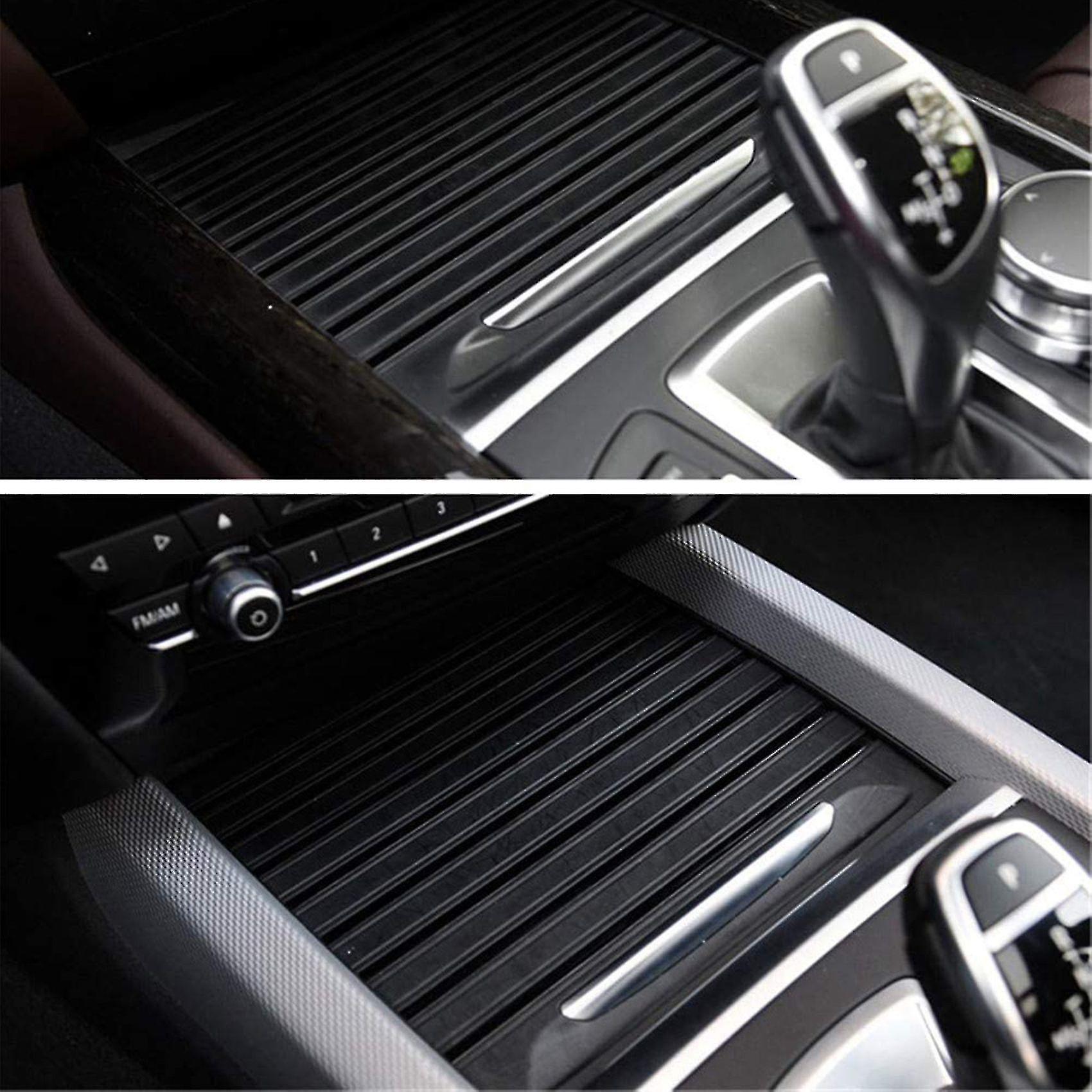 Center Console Cover Water Cup Holder Sliding Roller Blind Car Accessories For - X5 F15 X6 F16 5116