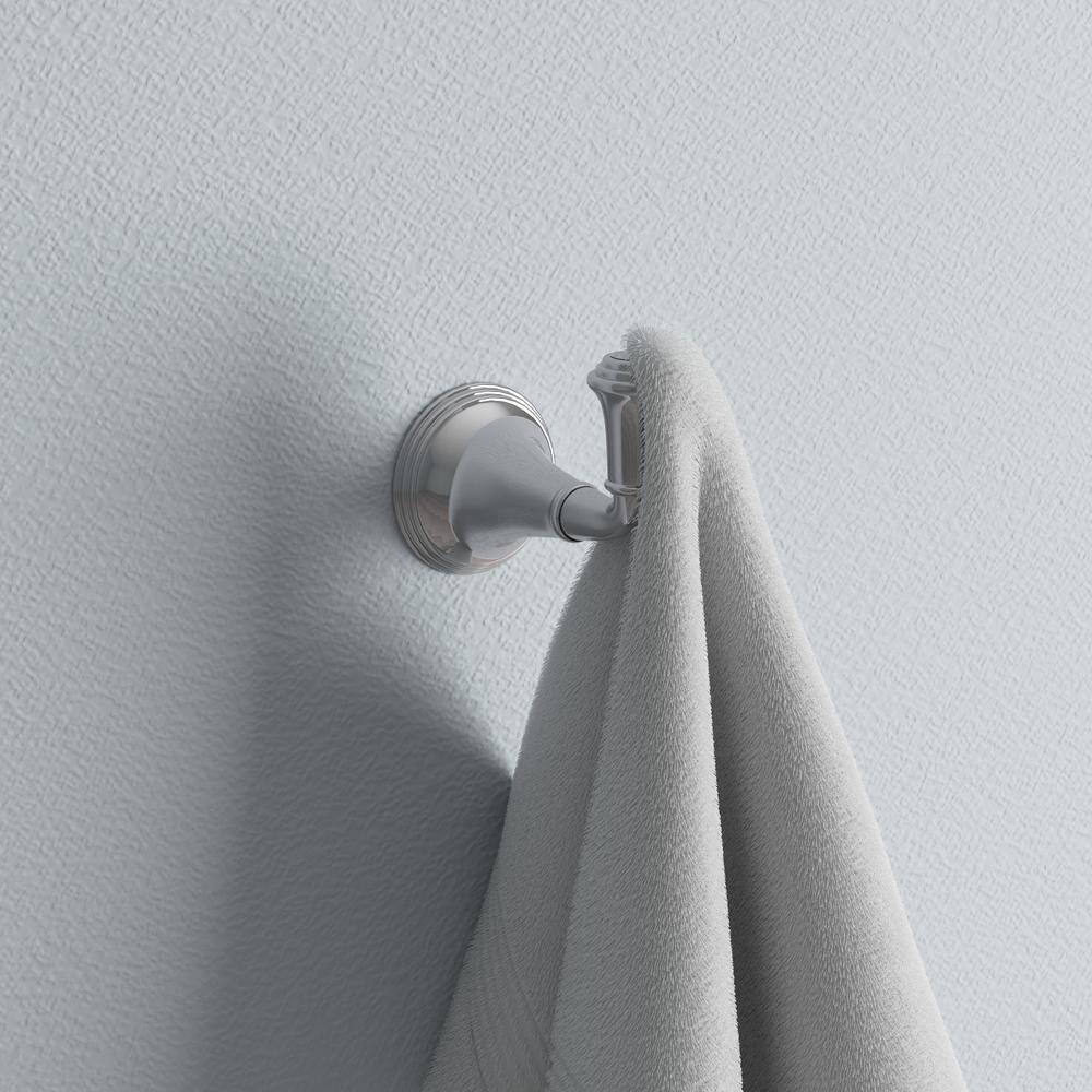 KOHLER Devonshire Single Robe Hook in Polished Chrome K-10555-CP