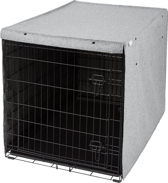 Frisco Faux linen  Dog Crate Cover