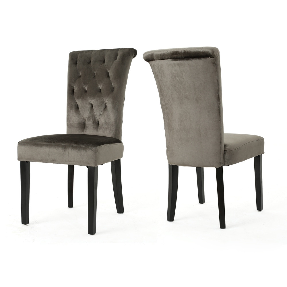 Venetian Velvet Dining Chair (Set of 2) by Christopher Knight Home