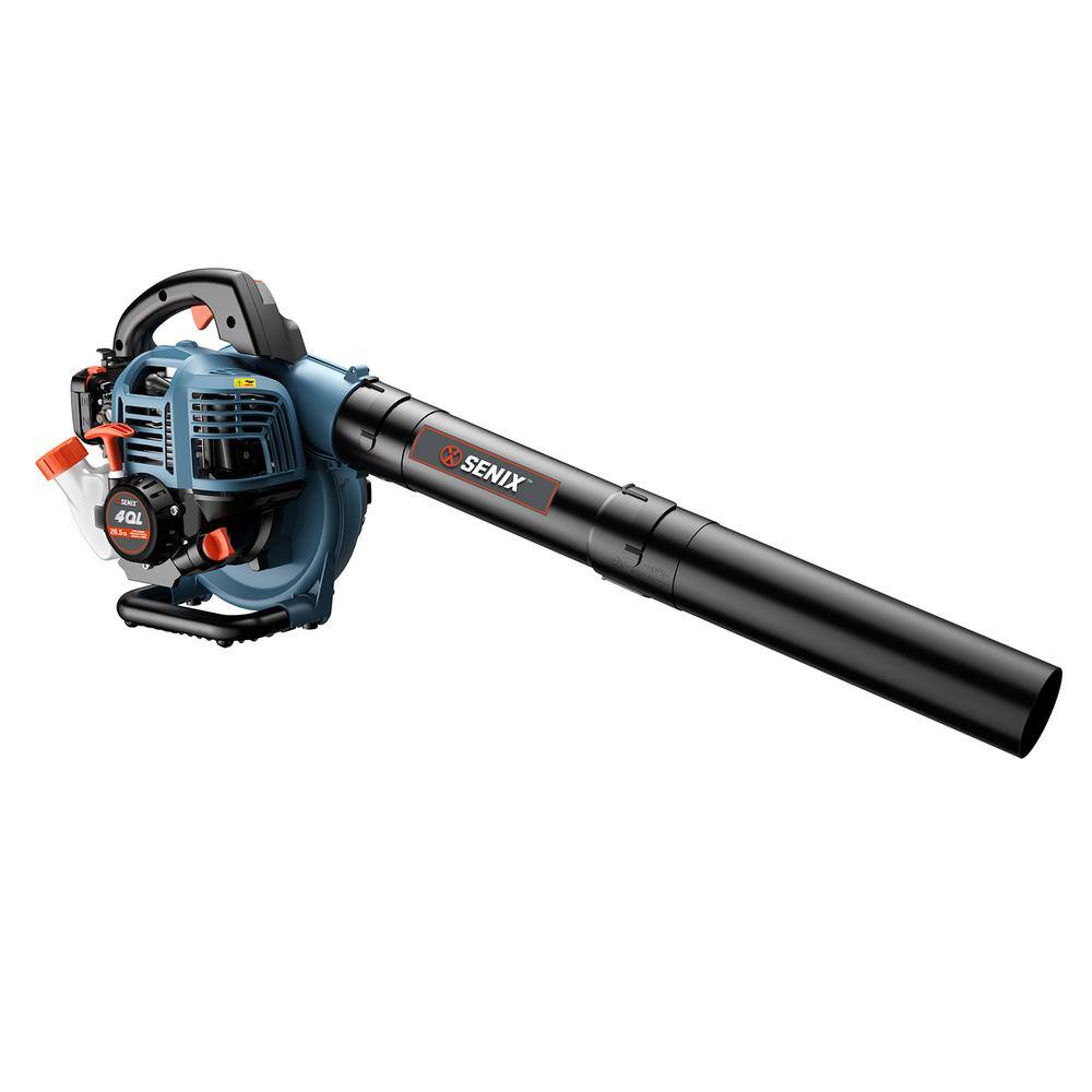 Senix 125 MPH 410 CFM 26.5 cc Gas 4-Cycle Handheld Blower BL4QL-L