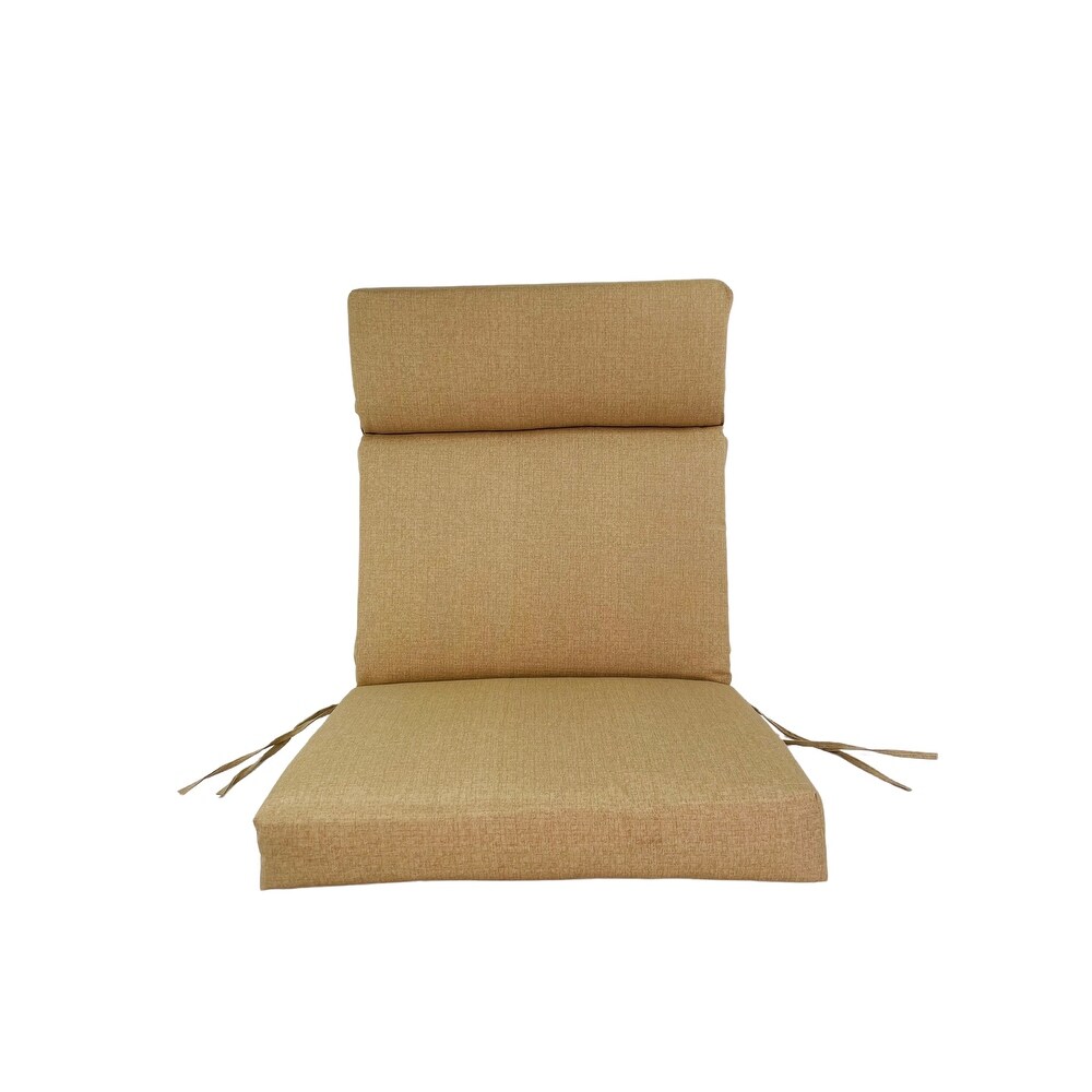 Outdoor McHusk High Back Chair Cushion   44x22x4