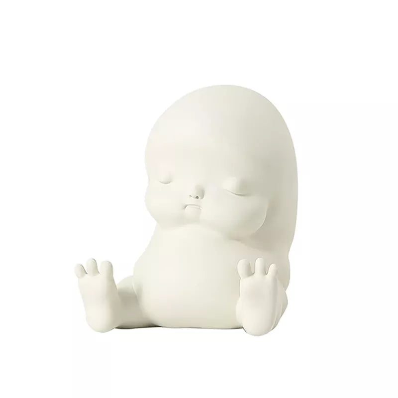 Seated Elf White- A Fc-Sz22009A