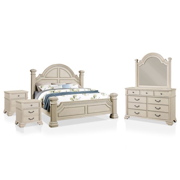 Stroh Traditional 5-Piece Bedroom Set with USB by Furniture of America - - 37051271