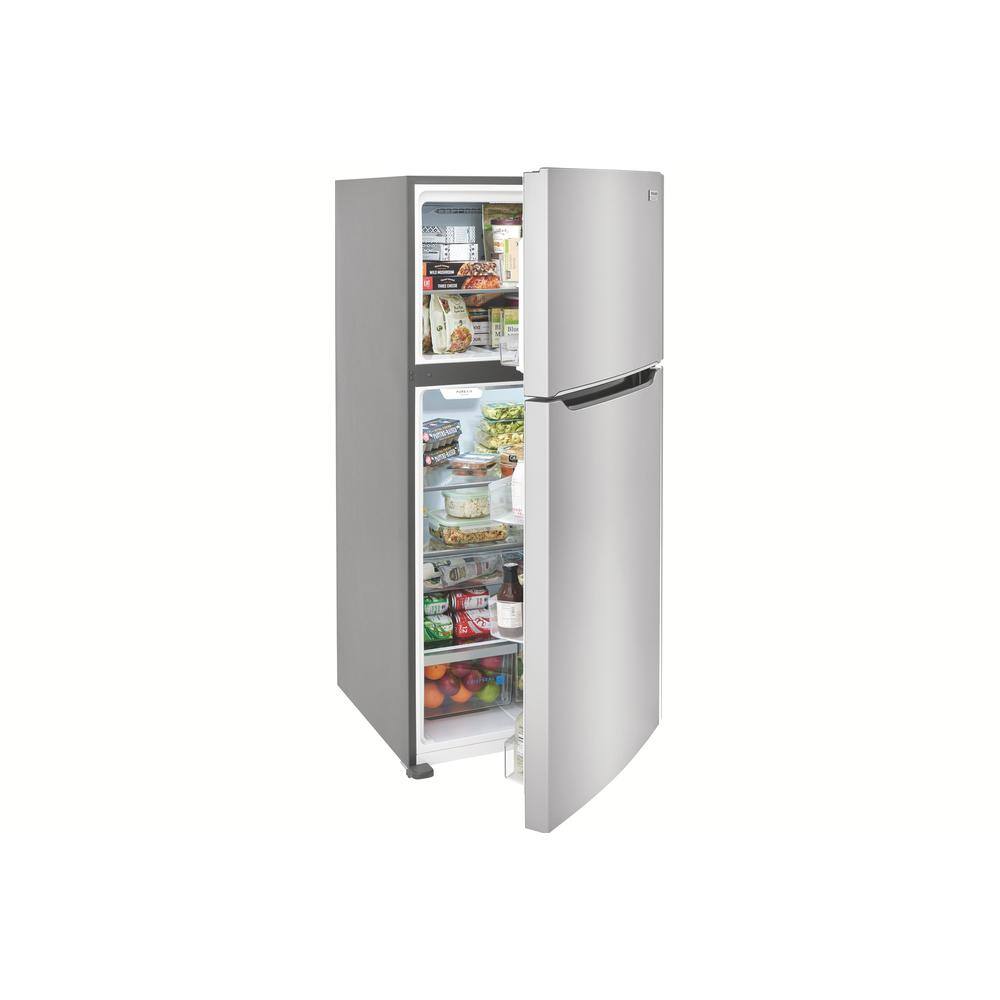 FRIGIDAIRE GALLERY 20.0 cu. ft. Top Freezer Refrigerator in Smudge-Proof Stainless Steel FGHT2055VF