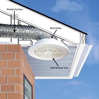 Everbilt 4 in. to 6 in. Soffit Exhaust Vent SEVHD