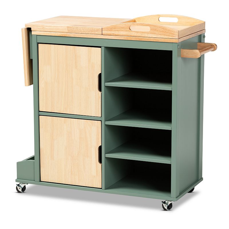 Baxton Studio Dorthy Kitchen Cart