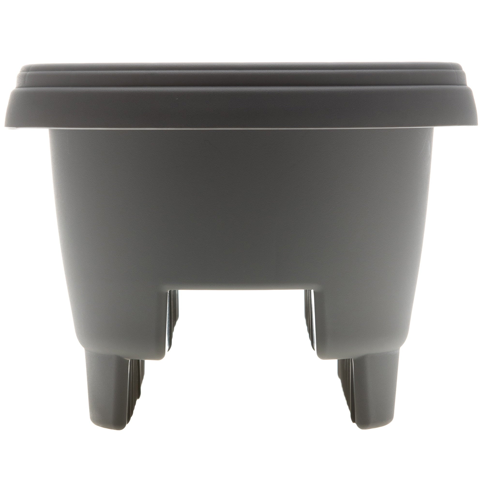 Bloem Modica Deck Rail Round Planter: 12