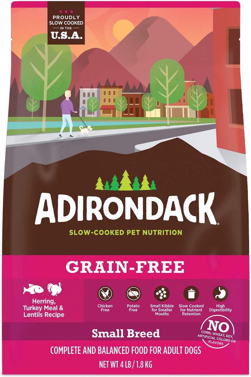 Adirondack Herring Turkey Meal and Lentils Recipe Grain-Free Dry Dog Food