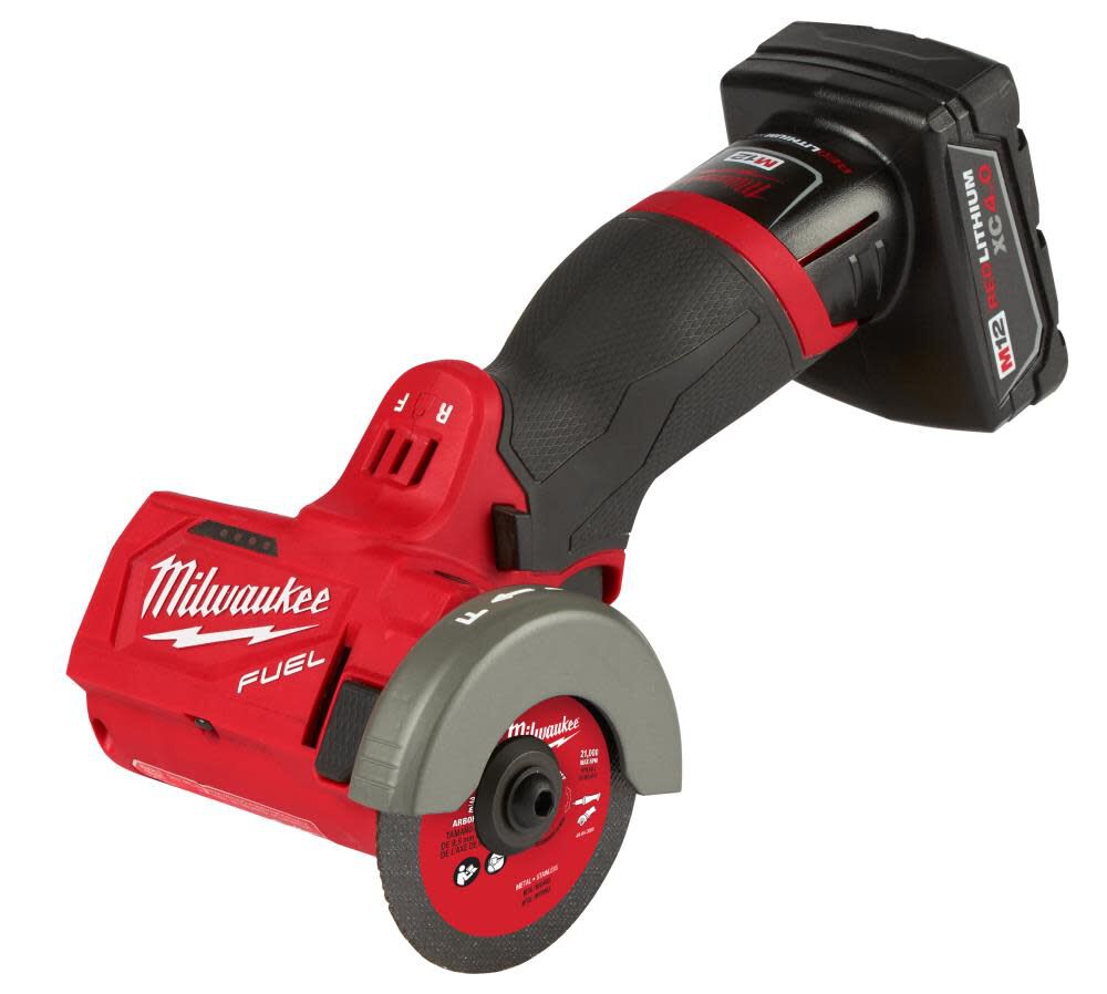 Milwaukee M12 FUEL 3 in. Compact Cut Off Tool Kit 2522-21XC from Milwaukee