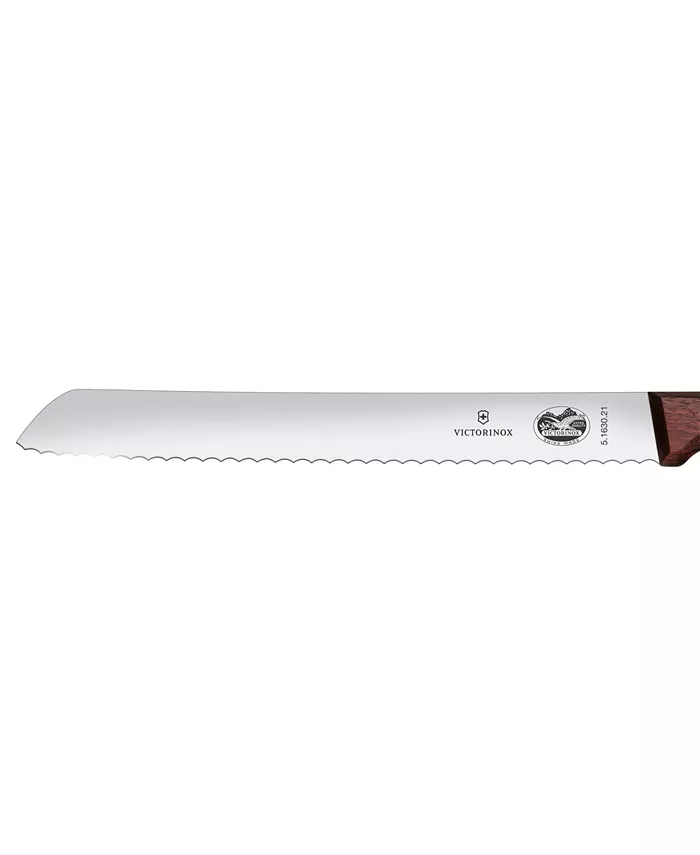 Victorinox Stainless Steel 8.3 Bread Knife with Wood Handle