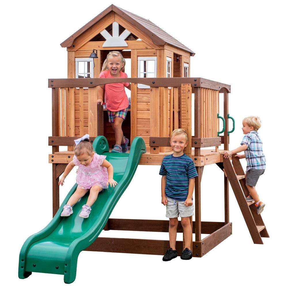 Backyard Discovery Echo Heights Elevated Playhouse 2102316COM