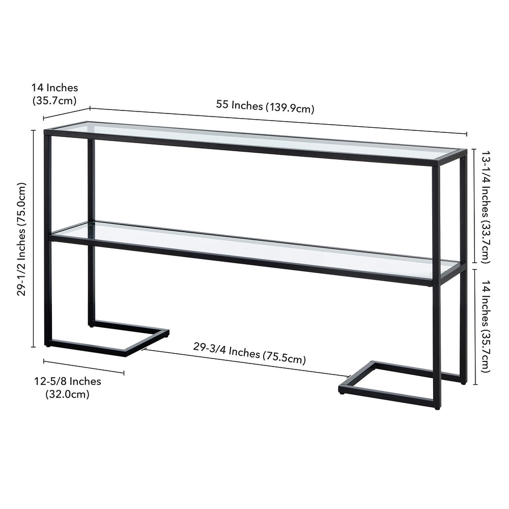 Errol 55'' Wide Rectangular Console Table   55\