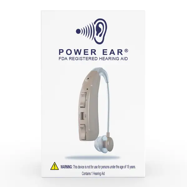 As Seen On TV Power Ear FDA Registered Hearing Aid