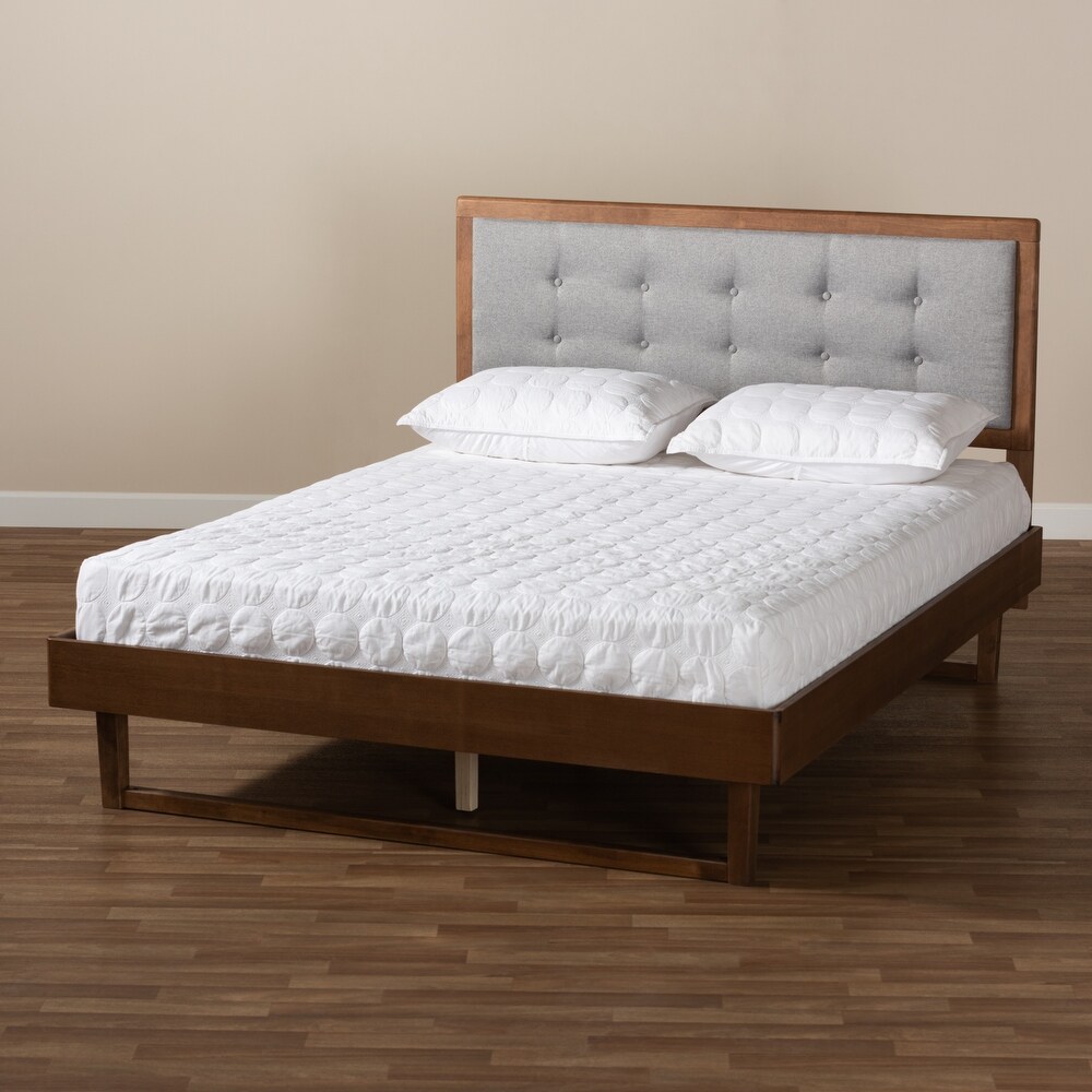 Viviana Modern and Contemporary Platform Bed