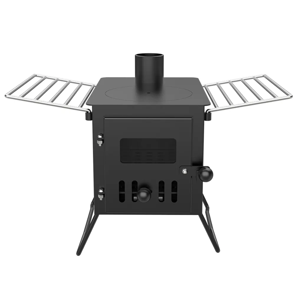 Hot  outdoor cooking wood stove camping tent stove