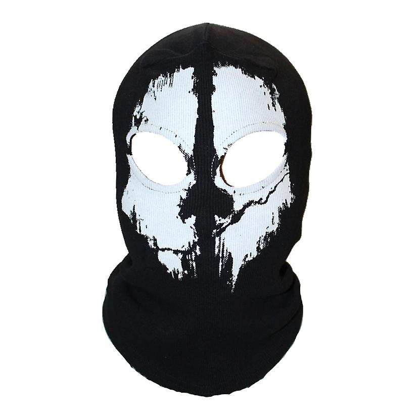 2pcs Mix Black Mask Balaclava Beanies Hats Men Ghost Skull Full Face Warmly Mask Hood Beanie Ggorros Hombre Casquette Bbalaclava