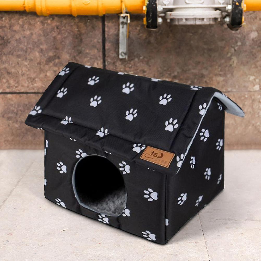 Indoor warm kennel cat house