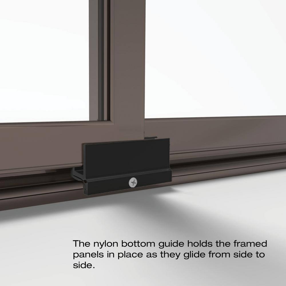 Basco Deluxe 56 in. x 56 in. Framed Sliding Tub Door in Oil Rubbed Bronze DLXH05A5656OBOR