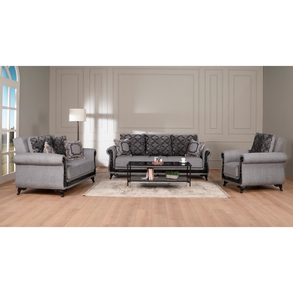 Breda One Sofa One Loveseat One Chair Living Room Set