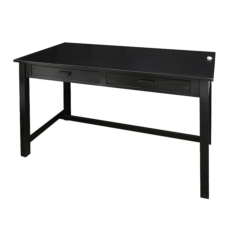 Casual Home Jefferson Work Desk and Concealed Side Drawer