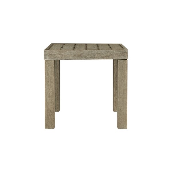 Silo Point Brown Square End Table