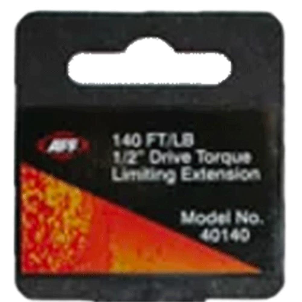 American Forge and Foundry Torque Limiting Extension， 1/2 In. Drive， 140 Ft./Lb.， Spring Steel， Light Blue