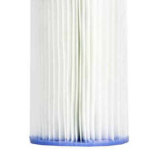 Intex 5.75 in. Dia x 10 in. (1.93 in. Center Core) 100 sq. ft. Easy Set Type B Replacement Cartridge Filter Pump (18-Pack) 18 x 29005E