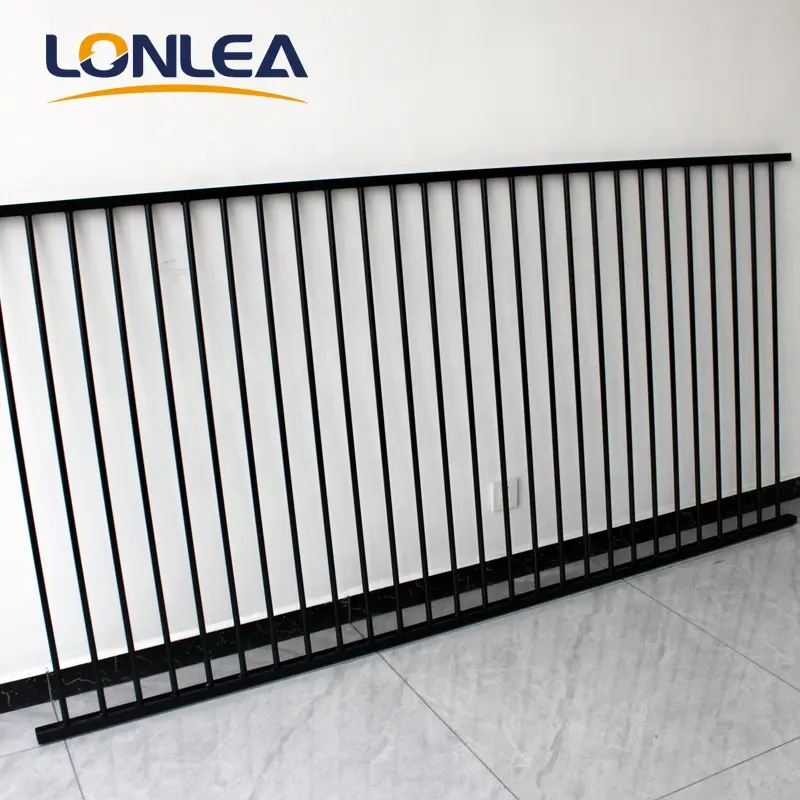 LONLEA Steel Fencing Panel Iron galvanized steel fences posts