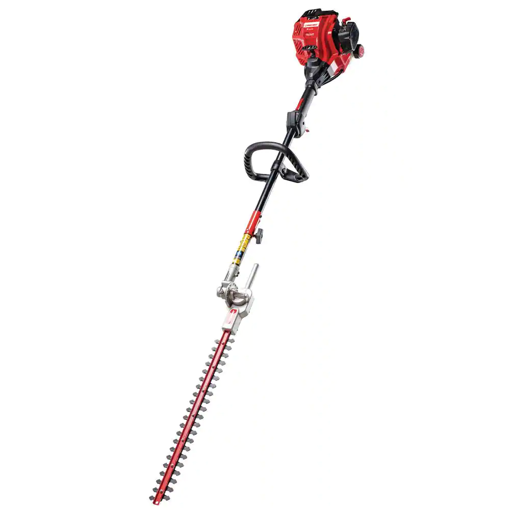 Troy-Bilt TB25HT 22 in. 25 cc Gas 2-Stroke Articulating Hedge Trimmer with Attachment Capabilities