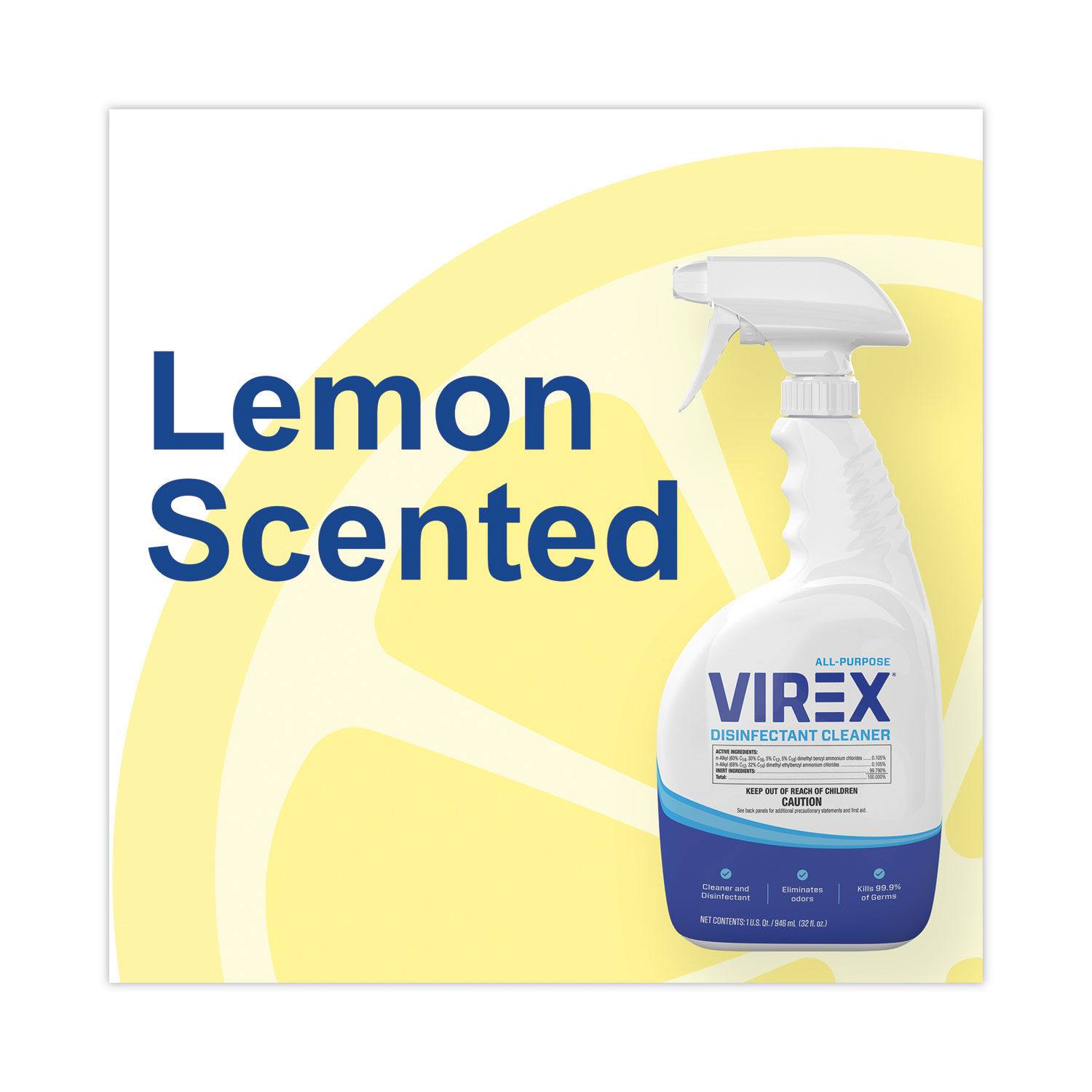 Virex All-Purpose Disinfectant Cleaner by Diverseyandtrade; DVOCBD540540