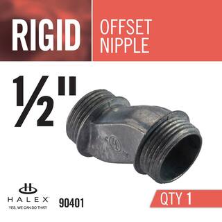 Halex 12 in. Rigid Offset Conduit Nipple 90401