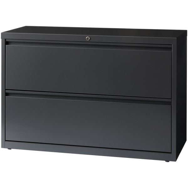 Lorell Two-Drawer Lateral File， Legal/Letter/A4， 42