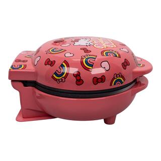 Uncanny Brands Pink Hello Kitty Mini American Waffle Maker WM3-KIT-HK1