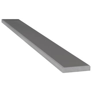 Gray Double Beveled 6 in. x 72.25 in. Polished Engineered Marble Threshold Tile (1 sq. ft.Each) THD2GR6X72DB