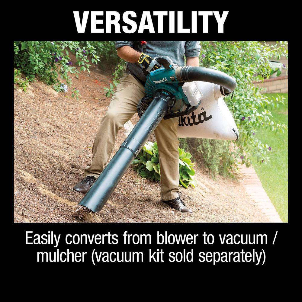 Makita 120 MPH 473 CFM 18V X2 (36V) LXT Lithium-Ion Brushless Cordless Leaf Blower (Tool-Only) XBU04Z