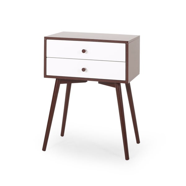 Newcomb Mid-Century Modern Side Table by Christopher Knight Home