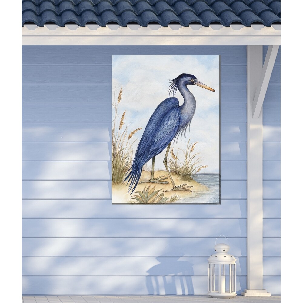 Great Blue Heron Outdoor Art 30x40